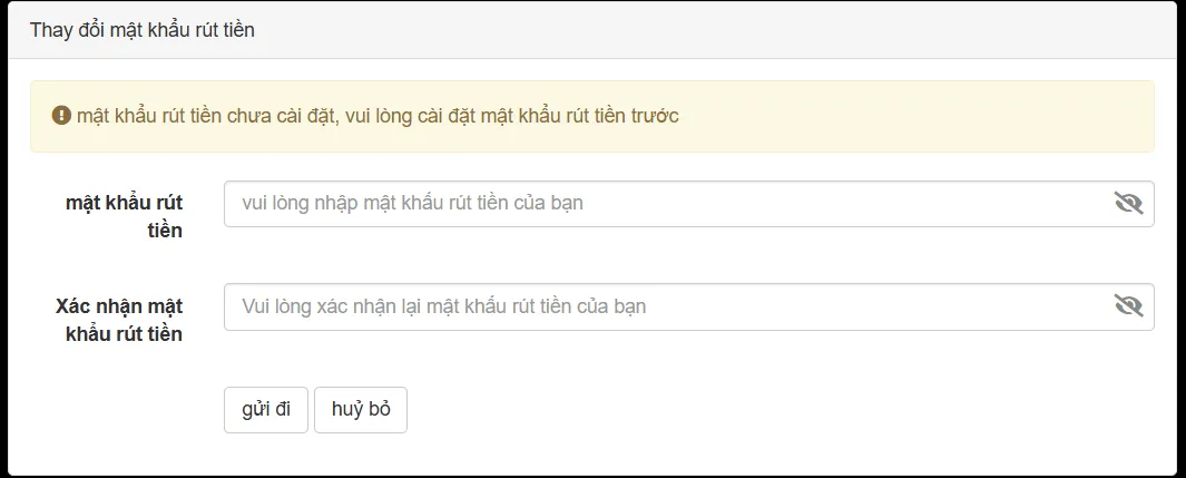 Rút tiền Win55